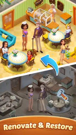 Seaside Escape®: Merge & Story screenshot