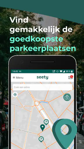 Seety: slim en gratis parkeren screenshot