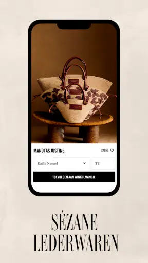 Sézane App Mode & Lederwaren screenshot