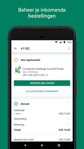 Shopify - Je eigen webshop screenshot