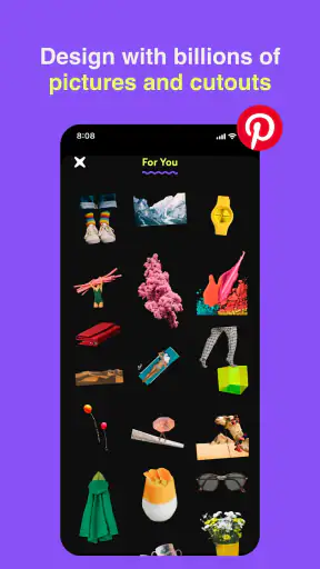 Shuffles van Pinterest screenshot
