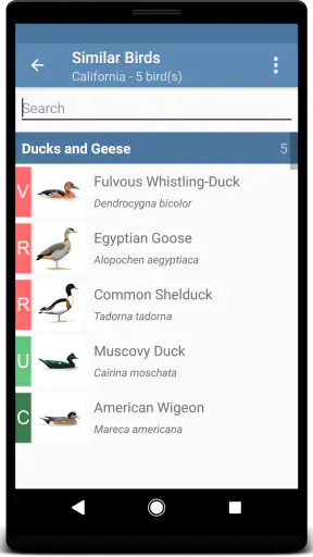 Sibley Birds 2nd Edition screenshot
