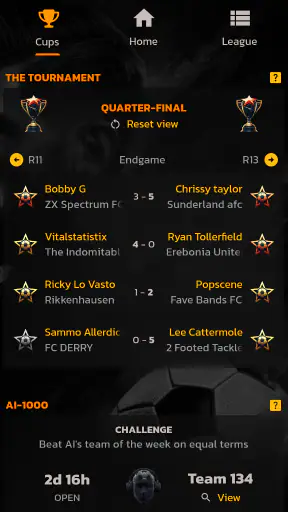 Sidelines Football Manager screenshot