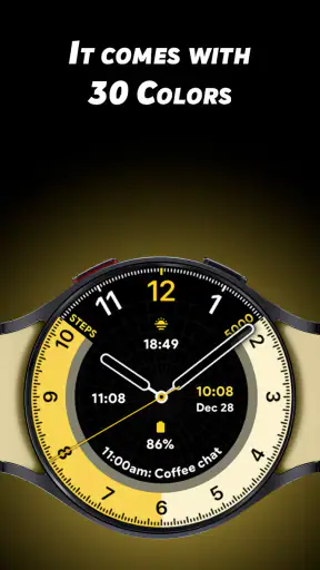 Simple Dial 2 - Watch face screenshot
