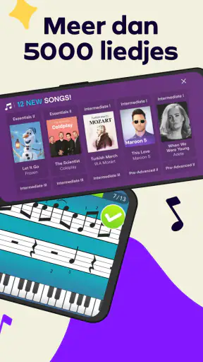 Simply Piano - Leren Spelen screenshot