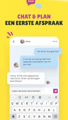 Sitly - De oppas-app screenshot