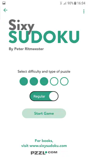 Sixy Sudoku screenshot