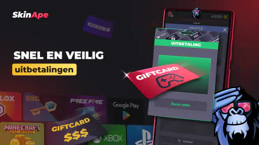 Skinape for Games Cadeaubonnen screenshot