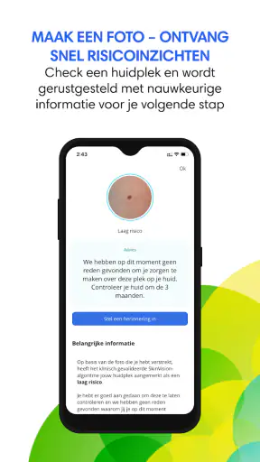 SkinVision - herken huidkanker screenshot