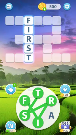 Sky Words: Word Game screenshot