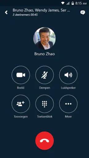 Skype for Business for Android screenshot