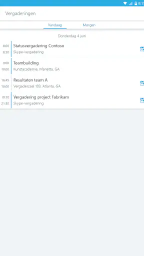Skype for Business for Android screenshot