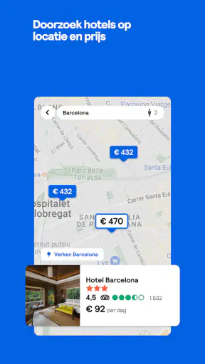 Skyscanner Vluchten Hotels screenshot