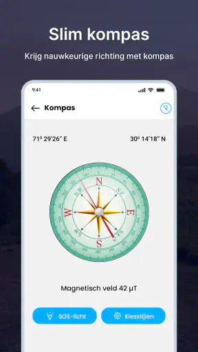 Slim Kompas: Digitaal Kompas screenshot