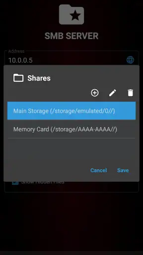 SMB/Samba Server Pro screenshot