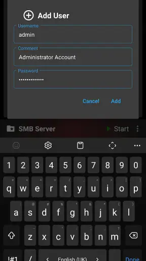SMB/Samba Server Pro screenshot