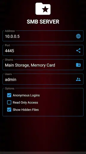 SMB/Samba Server Pro screenshot