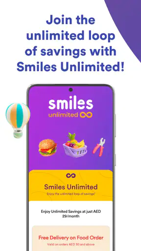 Smiles: Food Grocery Lifestyle screenshot