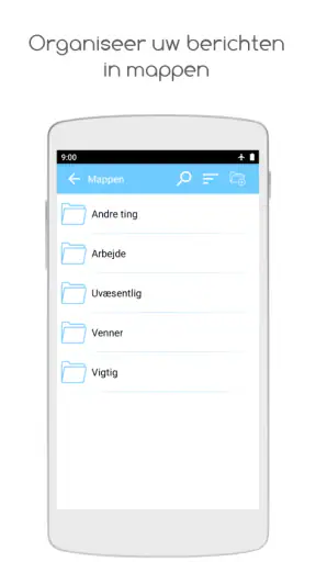SMS berichten app screenshot