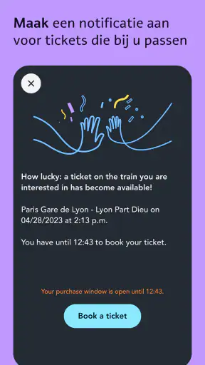 SNCF Connect: Treinen & routes screenshot
