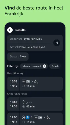 SNCF Connect: Treinen & routes screenshot