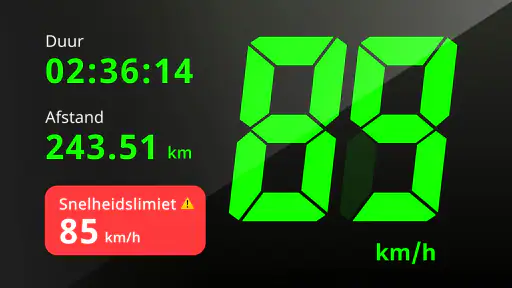 Snelheidsmeter : Speed Tracker screenshot