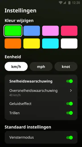 Snelheidsmeter : Speed Tracker screenshot