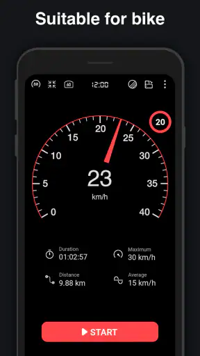 Snelheidsmeter : Speedometer screenshot