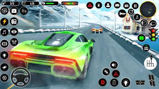 snelweg autorace spellen 3d screenshot