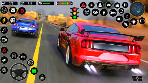 snelweg autorace spellen 3d screenshot