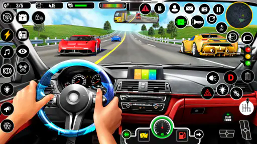 snelweg autorace spellen 3d screenshot
