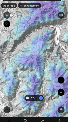 Snowmap screenshot