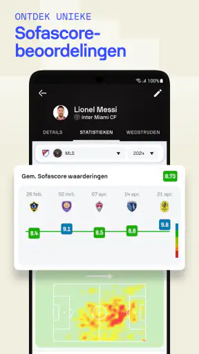 Sofascore: Live uitslagen screenshot