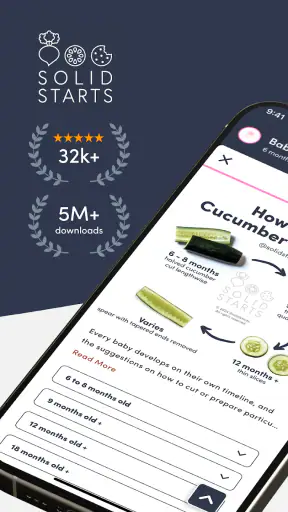 Solid Starts: Baby Food App screenshot
