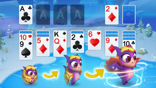 Solitaire Draken screenshot