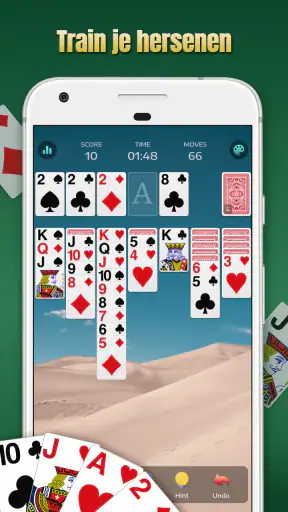 Solitaire, klassieke kaartspel screenshot