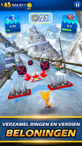 Sonic Dash - Eindeloos rennen screenshot