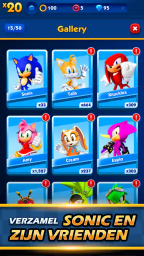 Sonic Dash - Eindeloos rennen screenshot