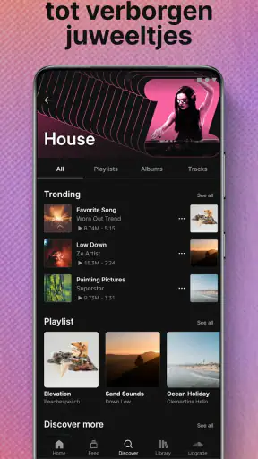 SoundCloud - Muziek en Liedjes screenshot