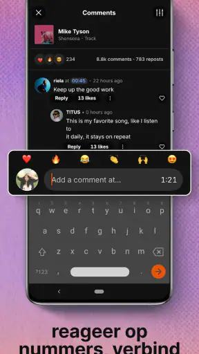 SoundCloud - Muziek en Liedjes screenshot