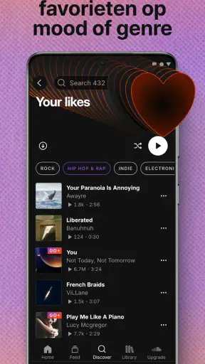 SoundCloud - Muziek en Liedjes screenshot