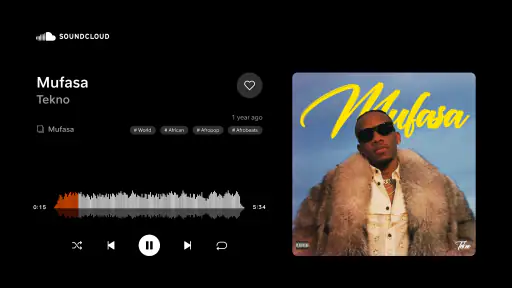 SoundCloud - Muziek en Liedjes screenshot