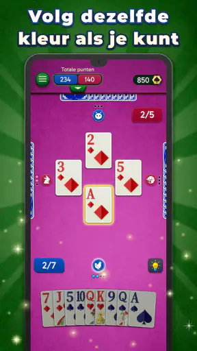 Spades Stars – Spades-Spel screenshot