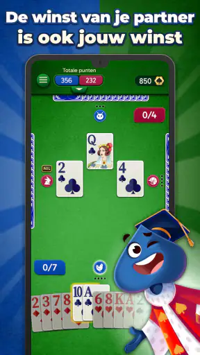 Spades Stars – Spades-Spel screenshot