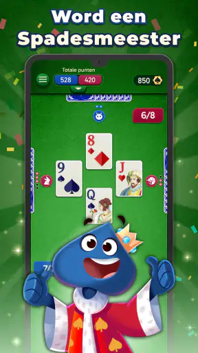 Spades Stars – Spades-Spel screenshot