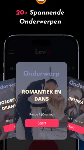 Spellen voor Koppels - Lovify screenshot