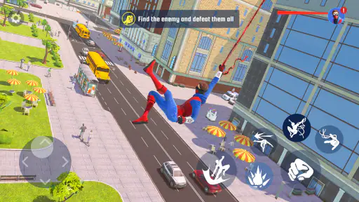Spider Fighting: Hero Game screenshot