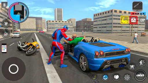 Spinnentouwspel - Misdaadheld screenshot