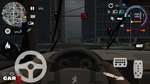 Sport car 3 : Taxi & Police -  screenshot