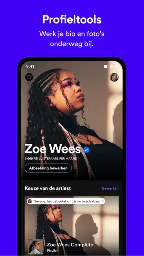 Spotify for Artists screenshot